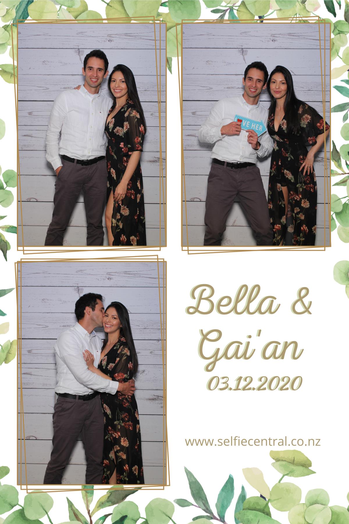 Bella & Gai'an's wedding | View more photos from the event at gallery.photobooth.co.nz/u/SelfieCentral/Bella-Gaians-wedding